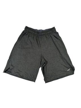 BCG Mens Athletic Shorts Size M Gray Lightweight Polyester Stretch Waistband